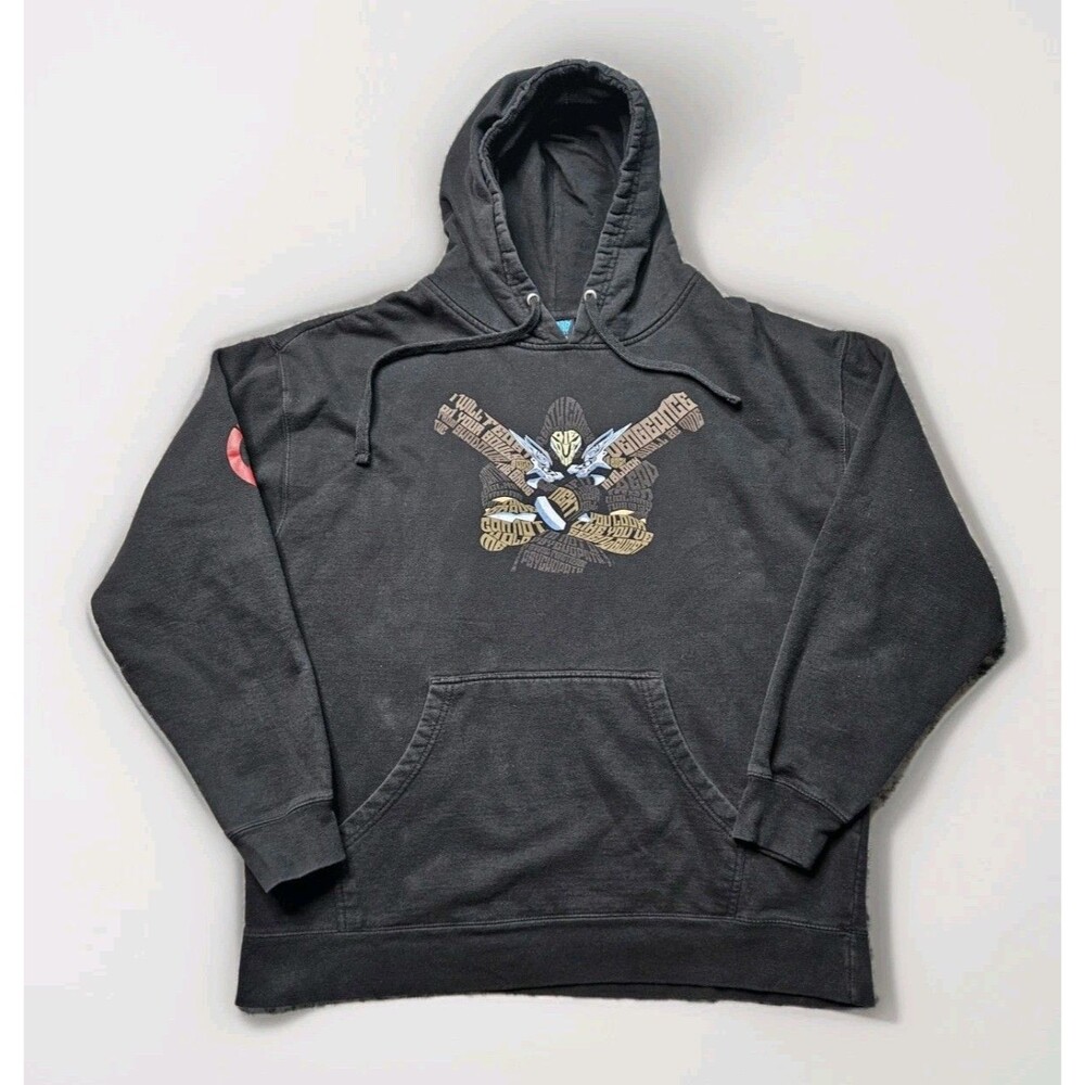Blizzard World Of Warcraft Hoodie Sweatshirt SZ XL Overwatch Reaper Black Rare